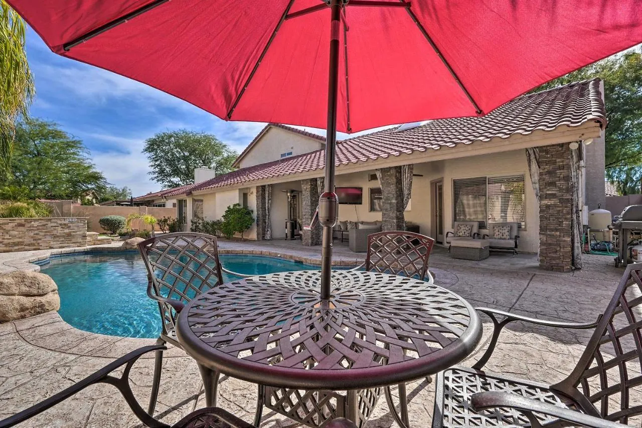 Tatil Evi Spacious Scottsdale Home Pool And Covered Patio Phoenix ABD