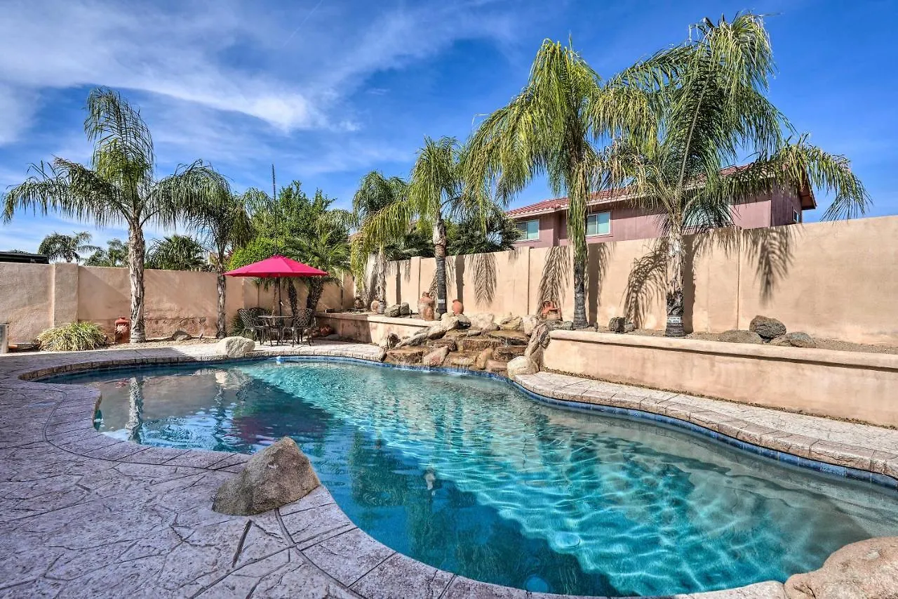 Spacious Scottsdale Home Pool And Covered Patio Phoenix
